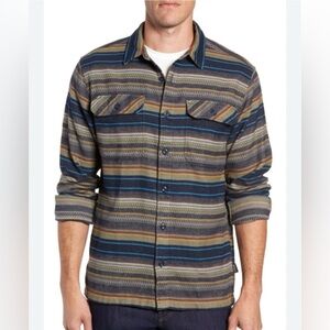 Patagonia Men's Long-Sleeved Fjord Flannel Shirt NWT Large